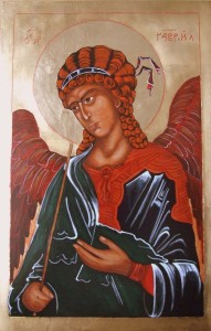 ikona kanoniczna Archanol Gabriel